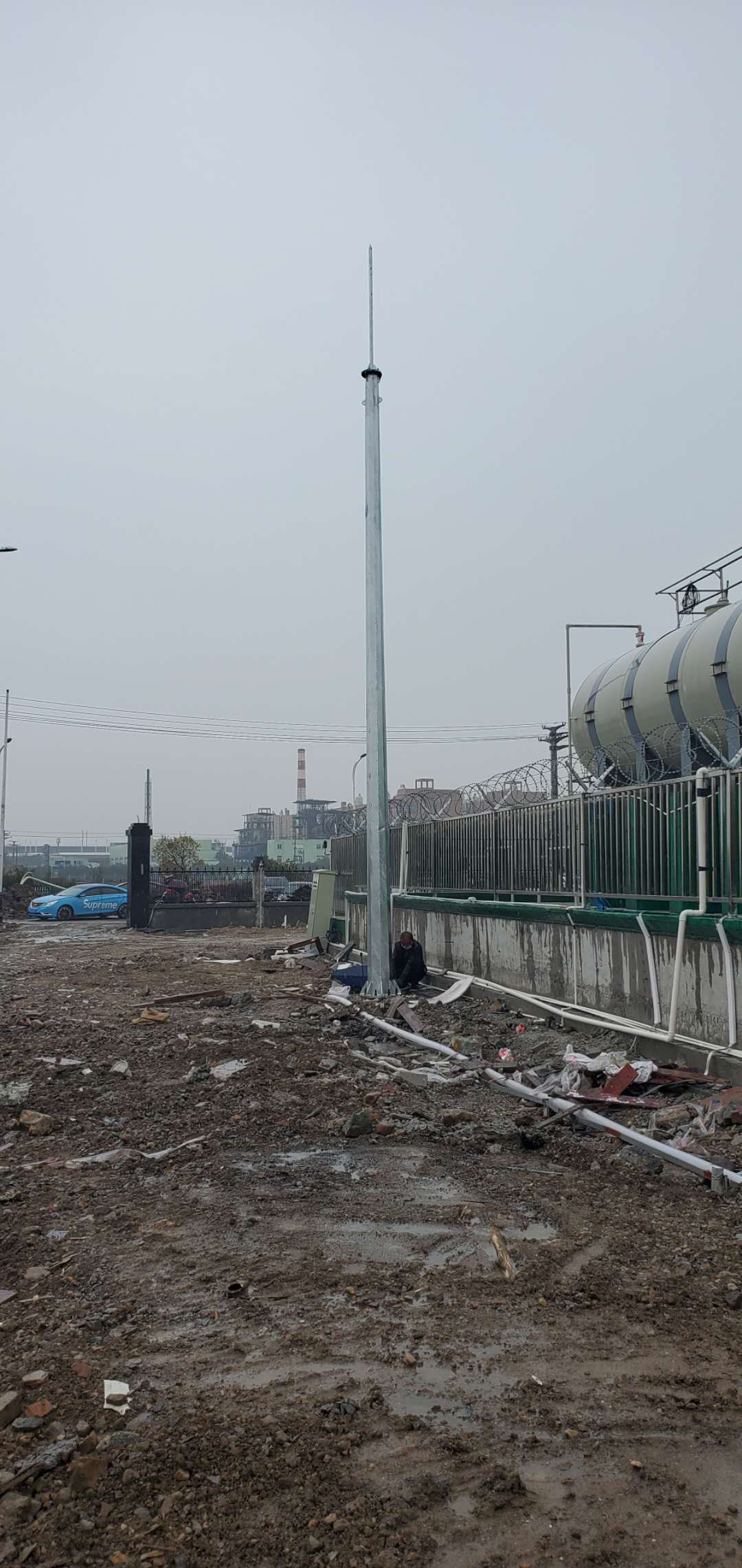 危险品仓库避雷针安装