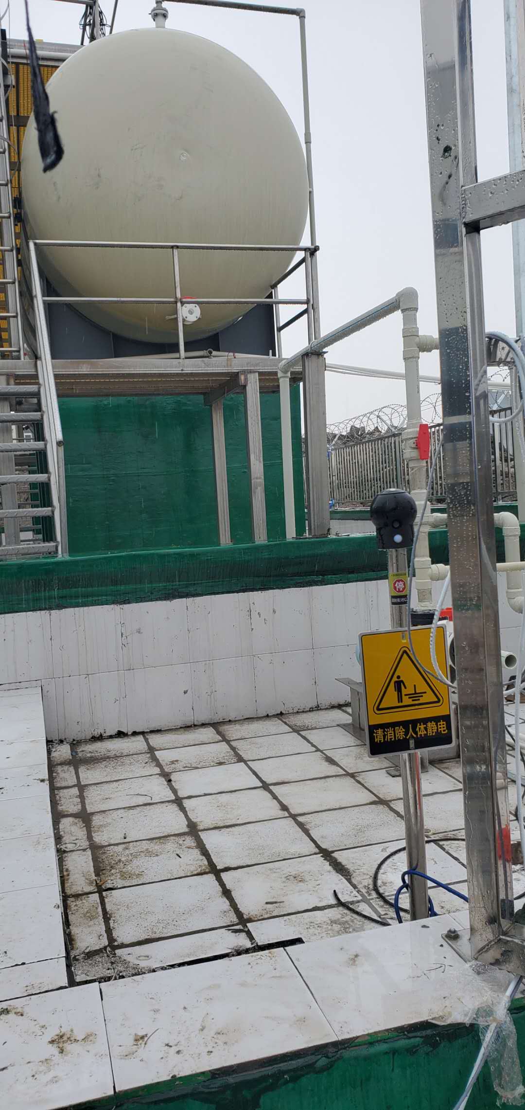危险品仓库避雷针安装